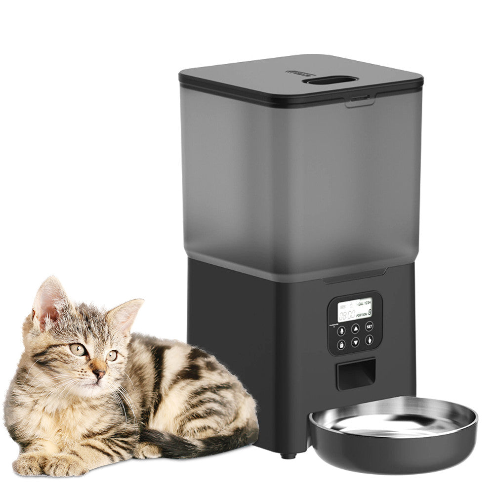 Large Capacity Automatic Pet Feeder Cat And Dog Food