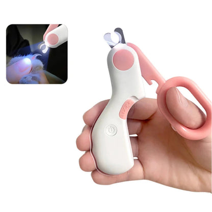 Professional Cat Nail Clipper With LED Light