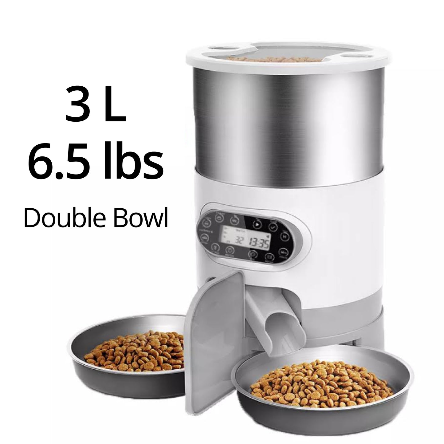 Pet Feeder Cat And Dog Food Automatic Dispenser