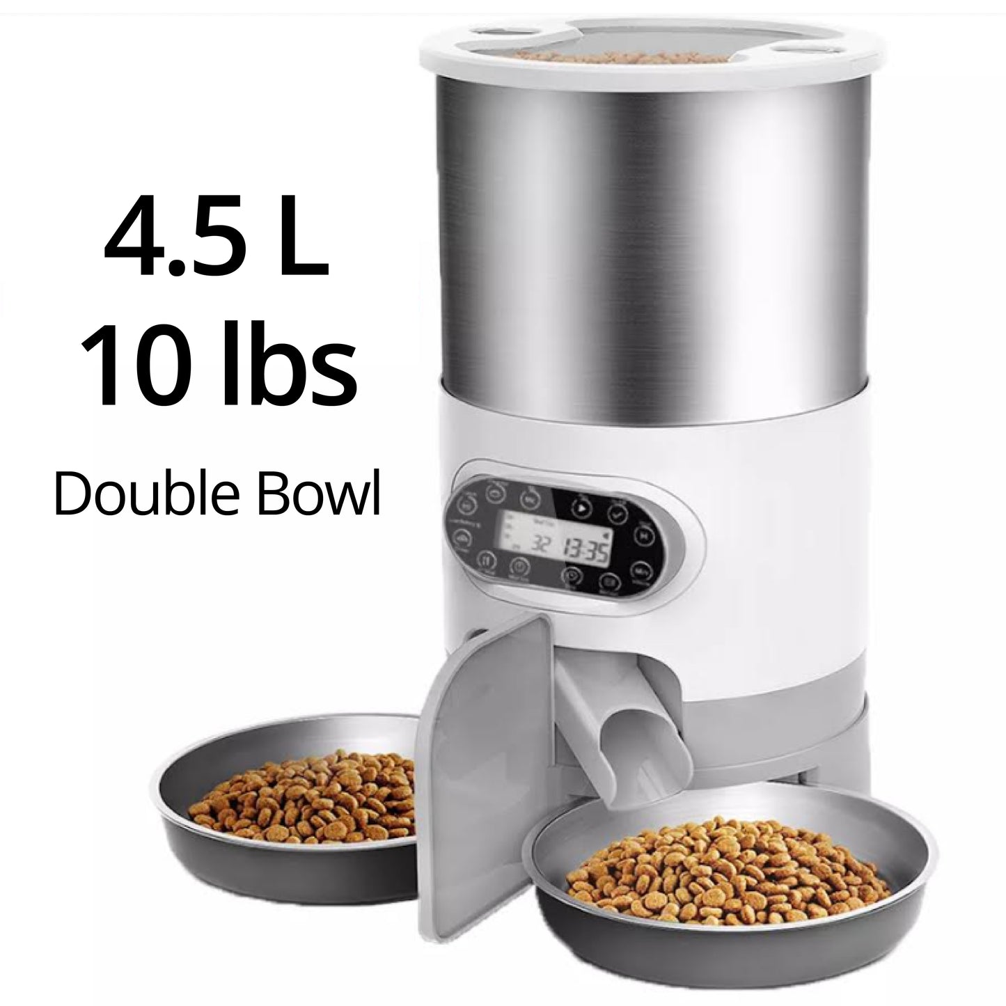 Pet Feeder Cat And Dog Food Automatic Dispenser