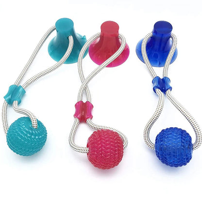 Suction Cup Dog Tug Toy