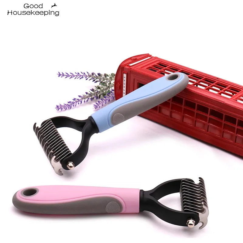 Dog Grooming Brush Undercoat Rake