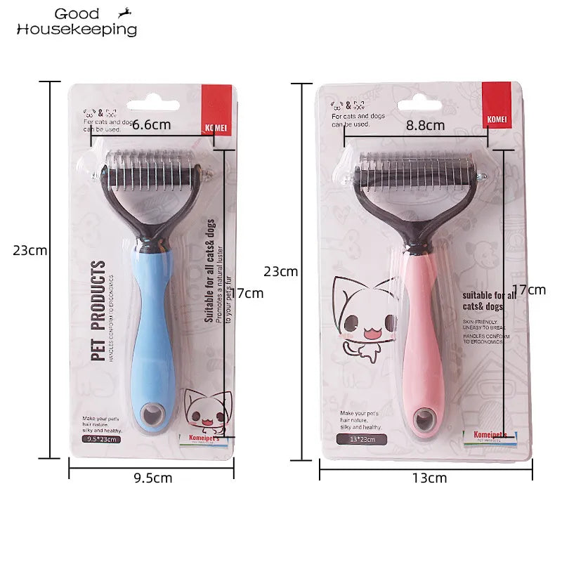 Dog Grooming Brush Undercoat Rake