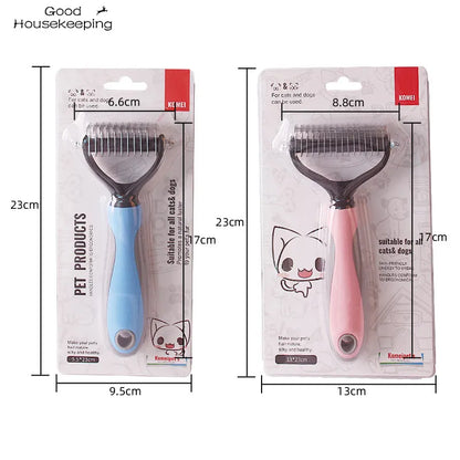 Dog Grooming Brush Undercoat Rake