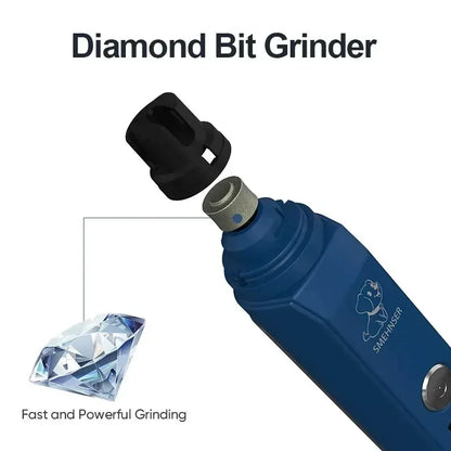 Ultra-Quiet Dog Nail Grinder With LED Light