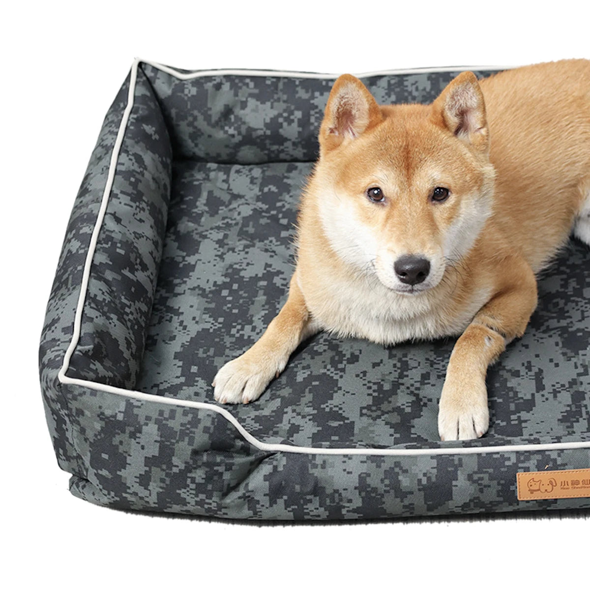 Tacitcal Camo Ultimate Protection Dog Bed: Bite-Resistant, Waterproof, and Urine-Proof