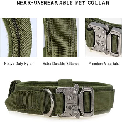 Military Tactical Dog Collar