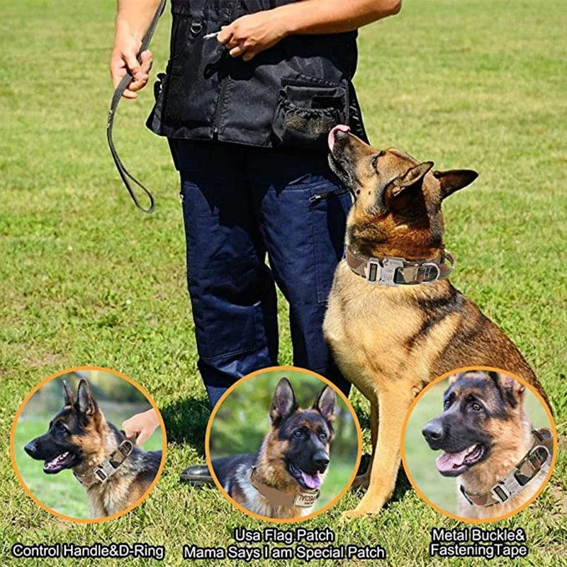 Military Tactical Dog Collar