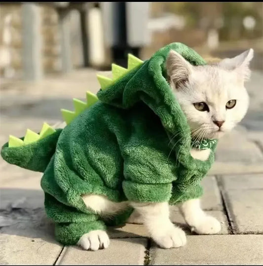 RAWR! Dinosaur Cat Costume