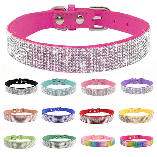 Rhinestone Dog Collar