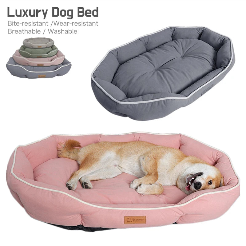 Ultimate Protection: Bite-Proof, Waterproof, Urine-Proof Dog Bed