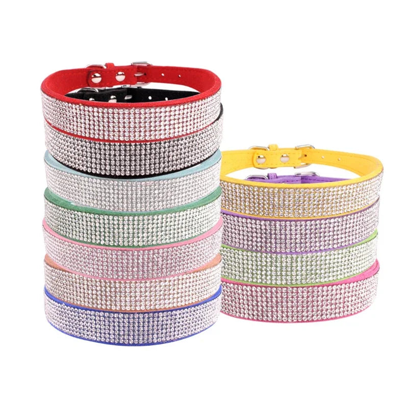 Rhinestone Dog Collar