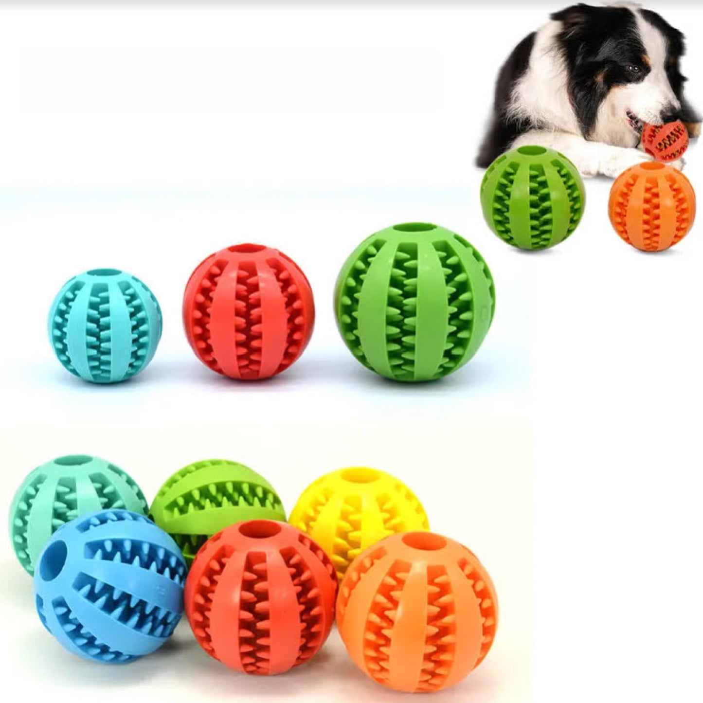 Tooth Cleaning Silicone Chew Toy